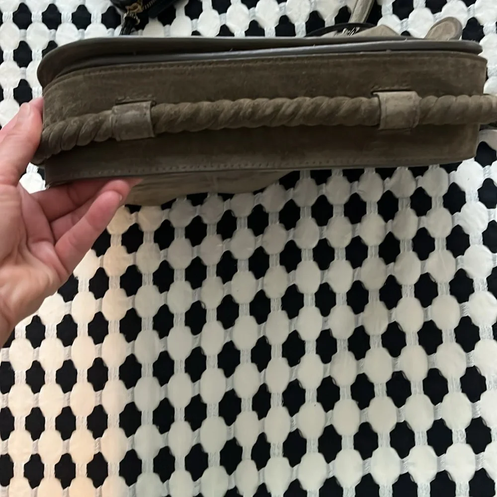 Jenni Kayne Large Suede Saddlebag - Picture 15 of 16